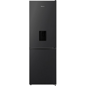 Hisense Ψυγειοκαταψύκτης 304lt Total NoFrost Υ186xΠ59.5xΒ58.9εκ. Μαύρος RB390N4WBE